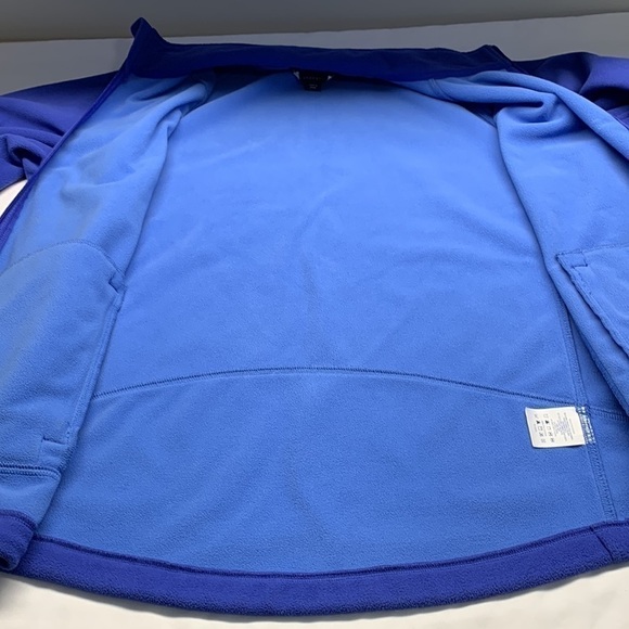 Lands End Fleece Jacket Mens Size Large 42-44 Blue - Picture 7 of 12
